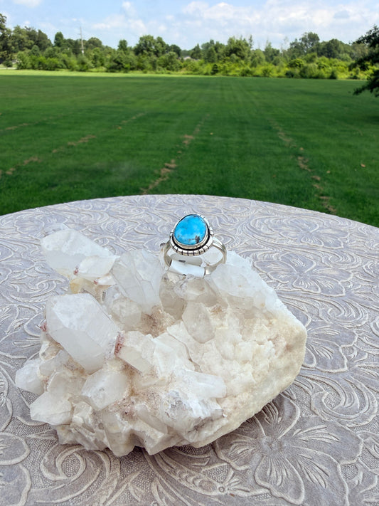 Oval Turquoise Ring