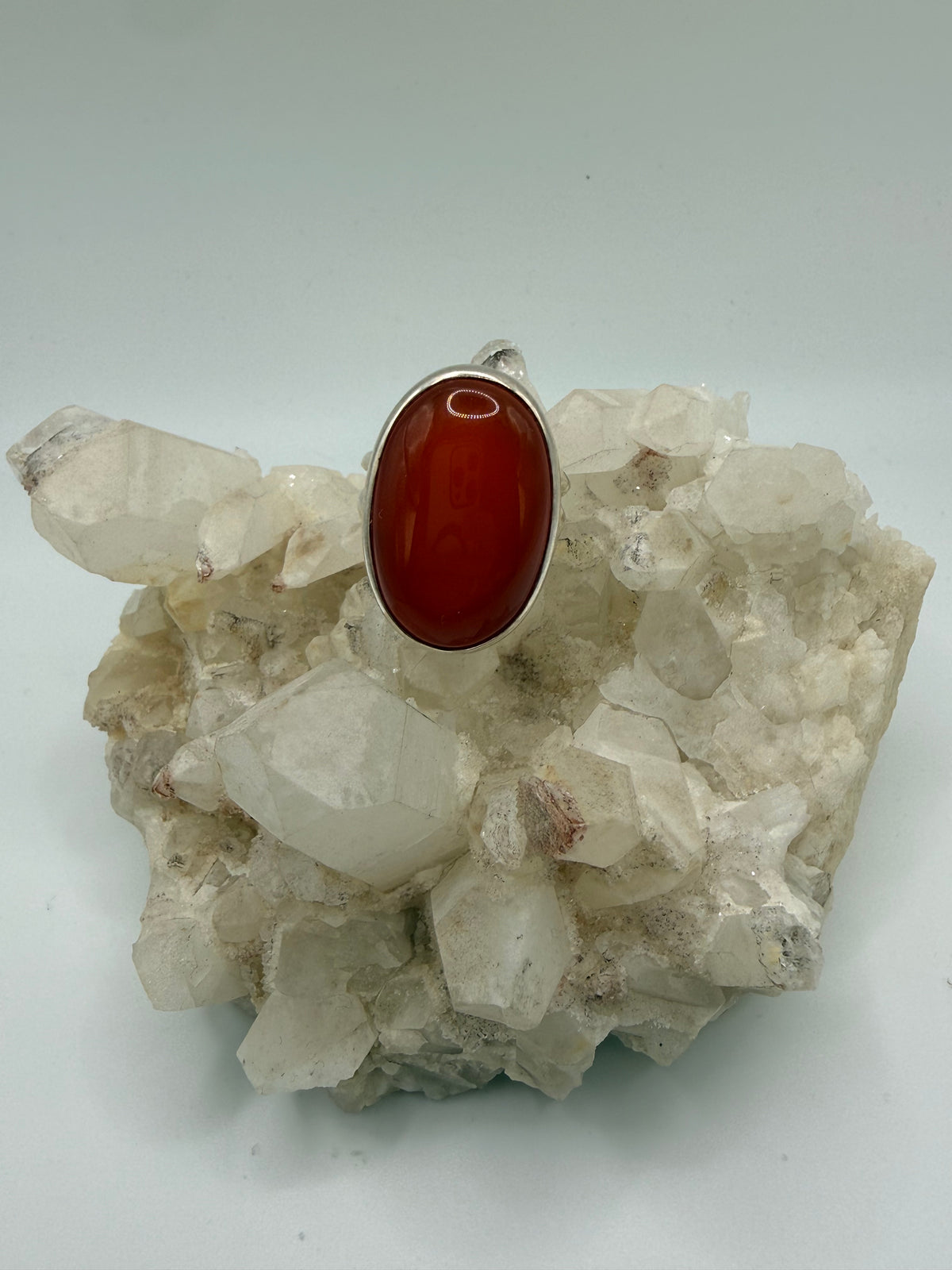 Oval Carnelian Ring