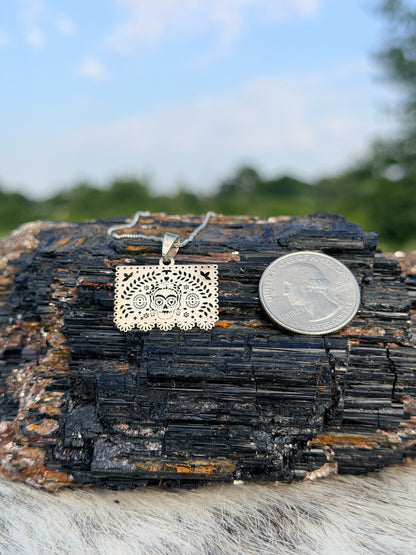 Papel Picado Pendant w/ Chain
