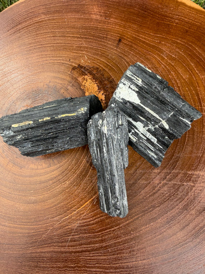 Rough Schorl/Black Tourmaline Crystal