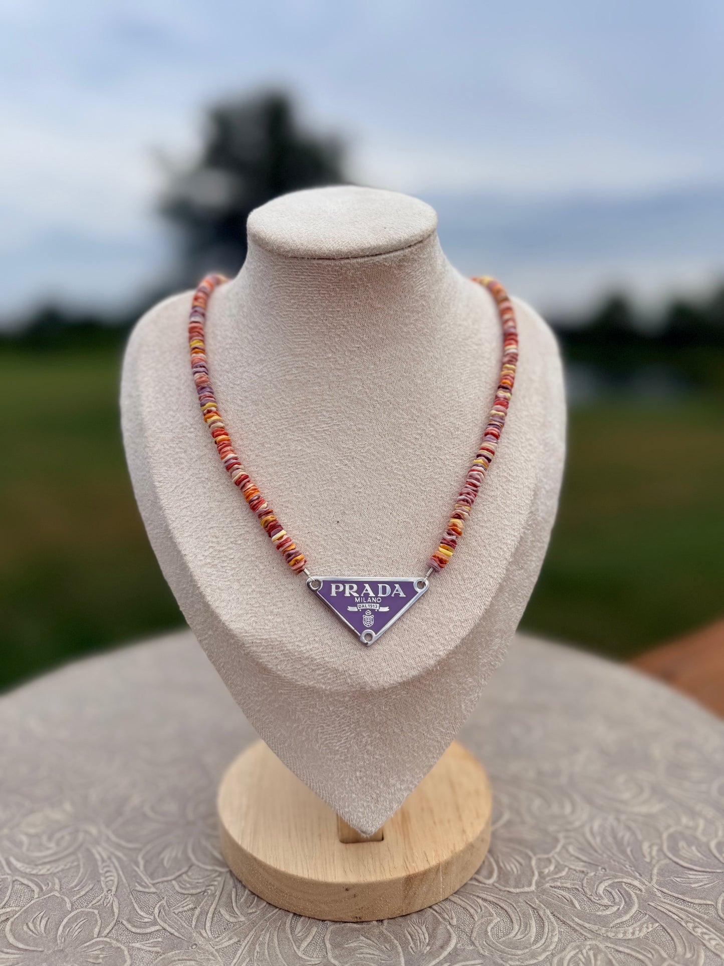 Designer Inspired Fruity Pebbles Necklace