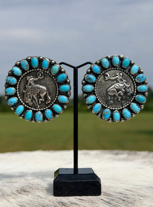 Ty Etsitty Buckaroo Earrings