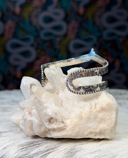 Silver Empress Cuff
