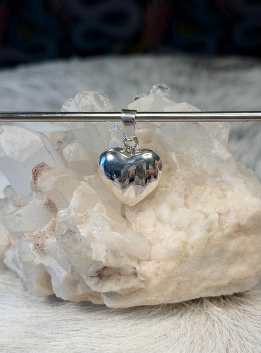 Sweetheart Puffy Heart Pendant