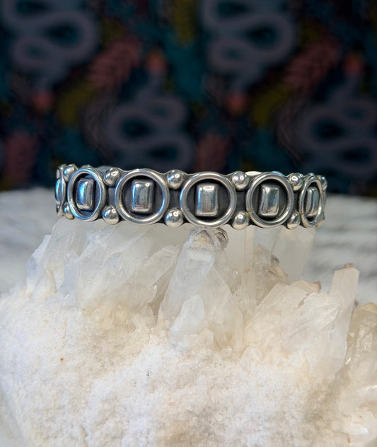 Silver Halo Cuff