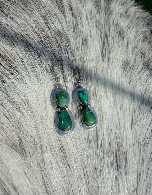 Sonoran Double Stone Earrings
