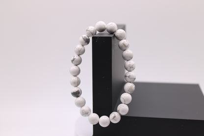 Howlite Bracelet - 8MM