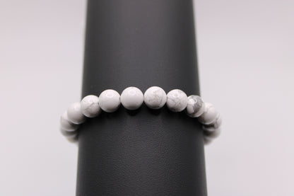 Howlite Bracelet - 8MM