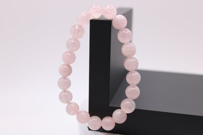 8MM Rose Quartz Bracelet