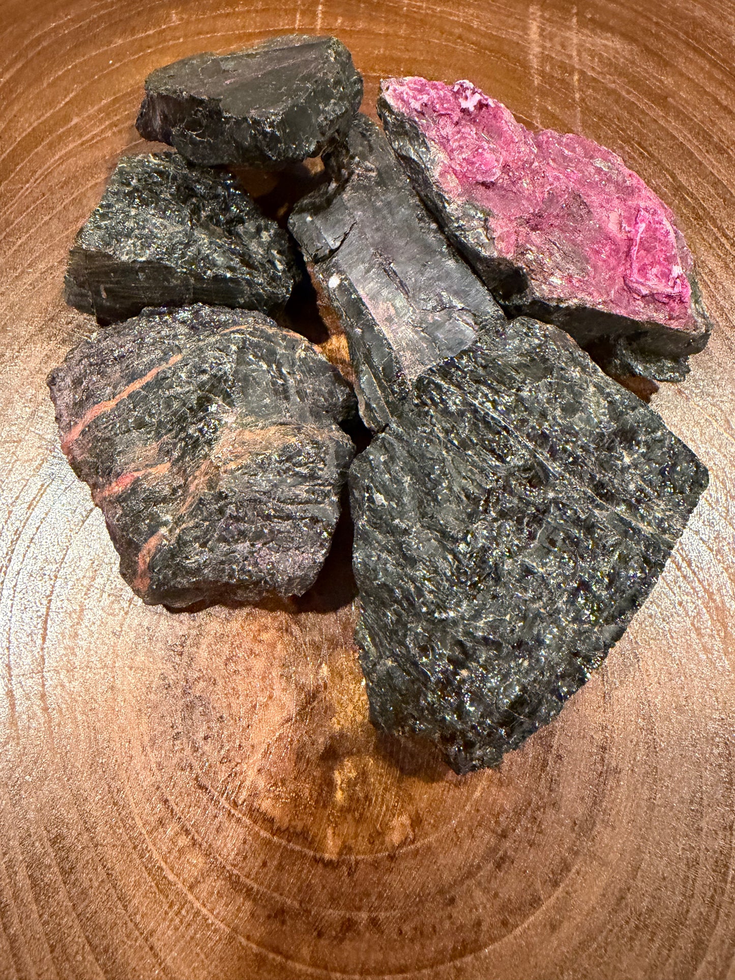 Rough Pink Tourmaline Crystal