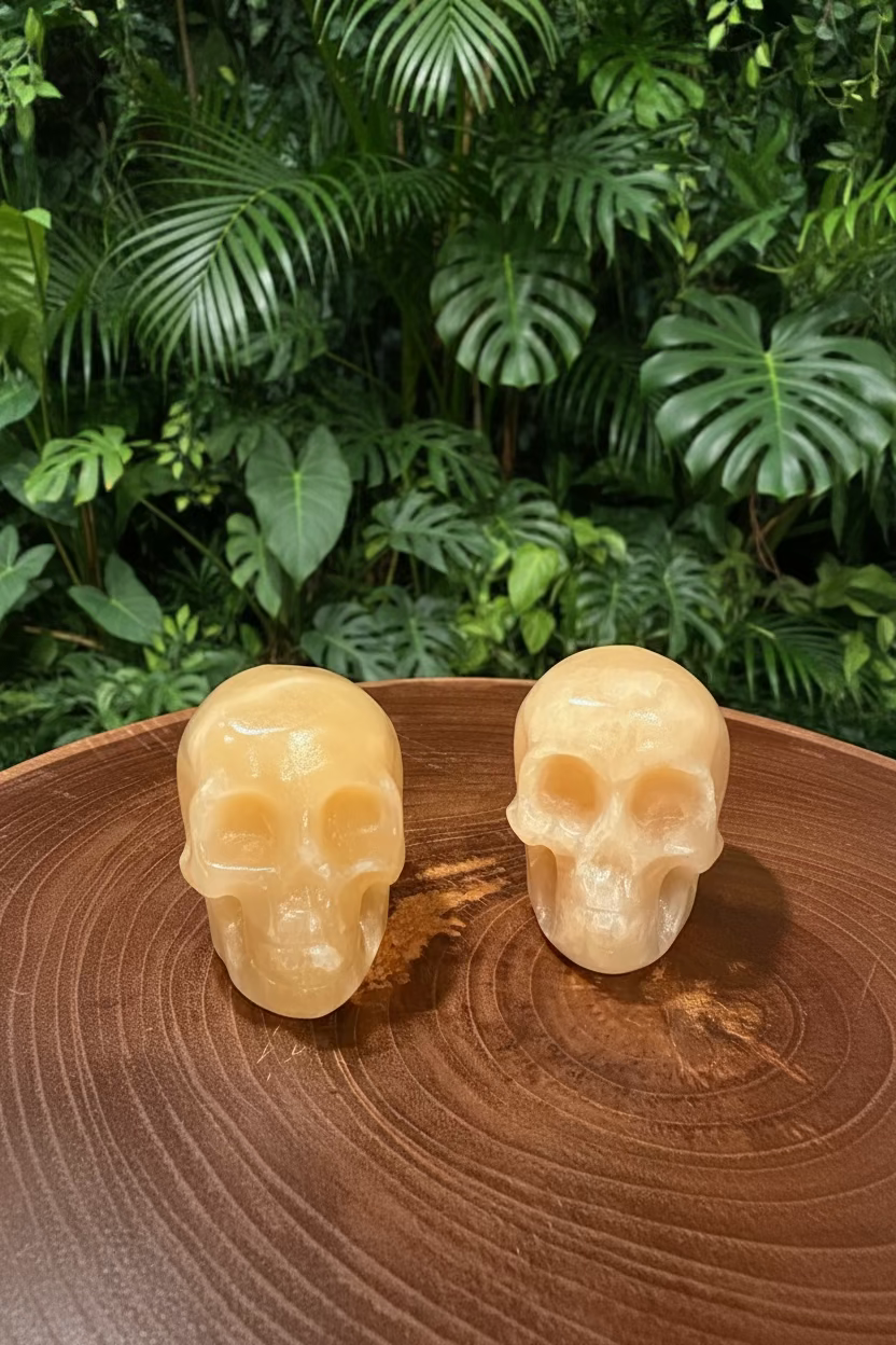 Calcite Skull