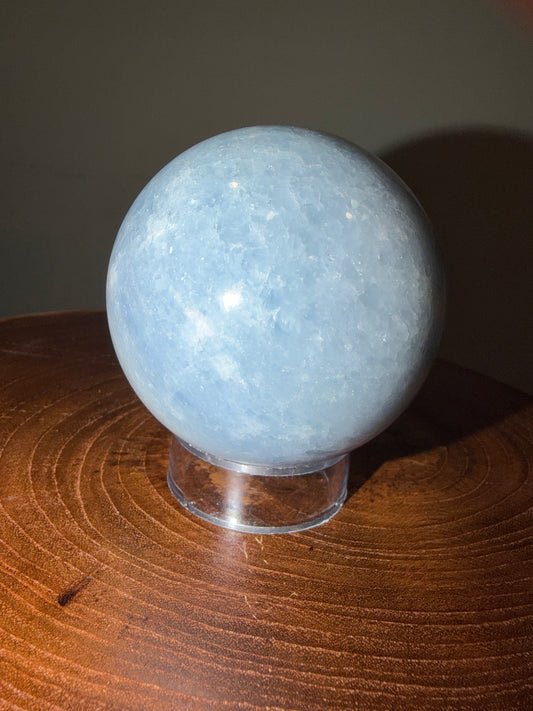 Blue Calcite Sphere
