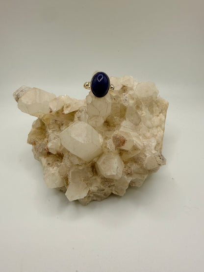 Oval Lapis Lazuli Ring