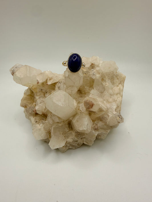 Oval Lapis Lazuli Ring