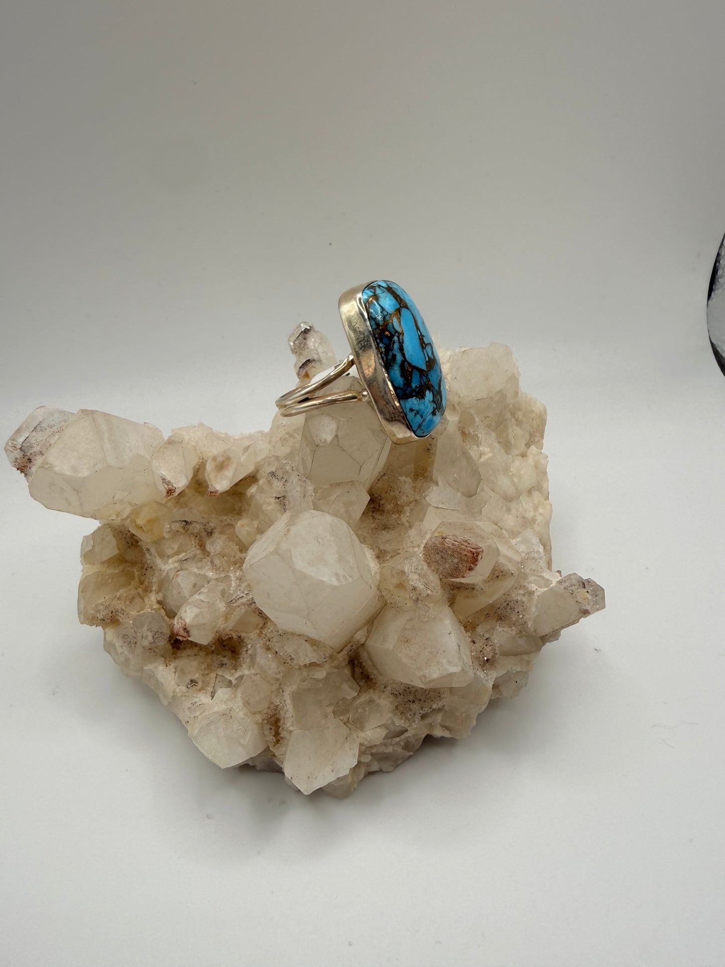 Rectangle Turquoise Ring