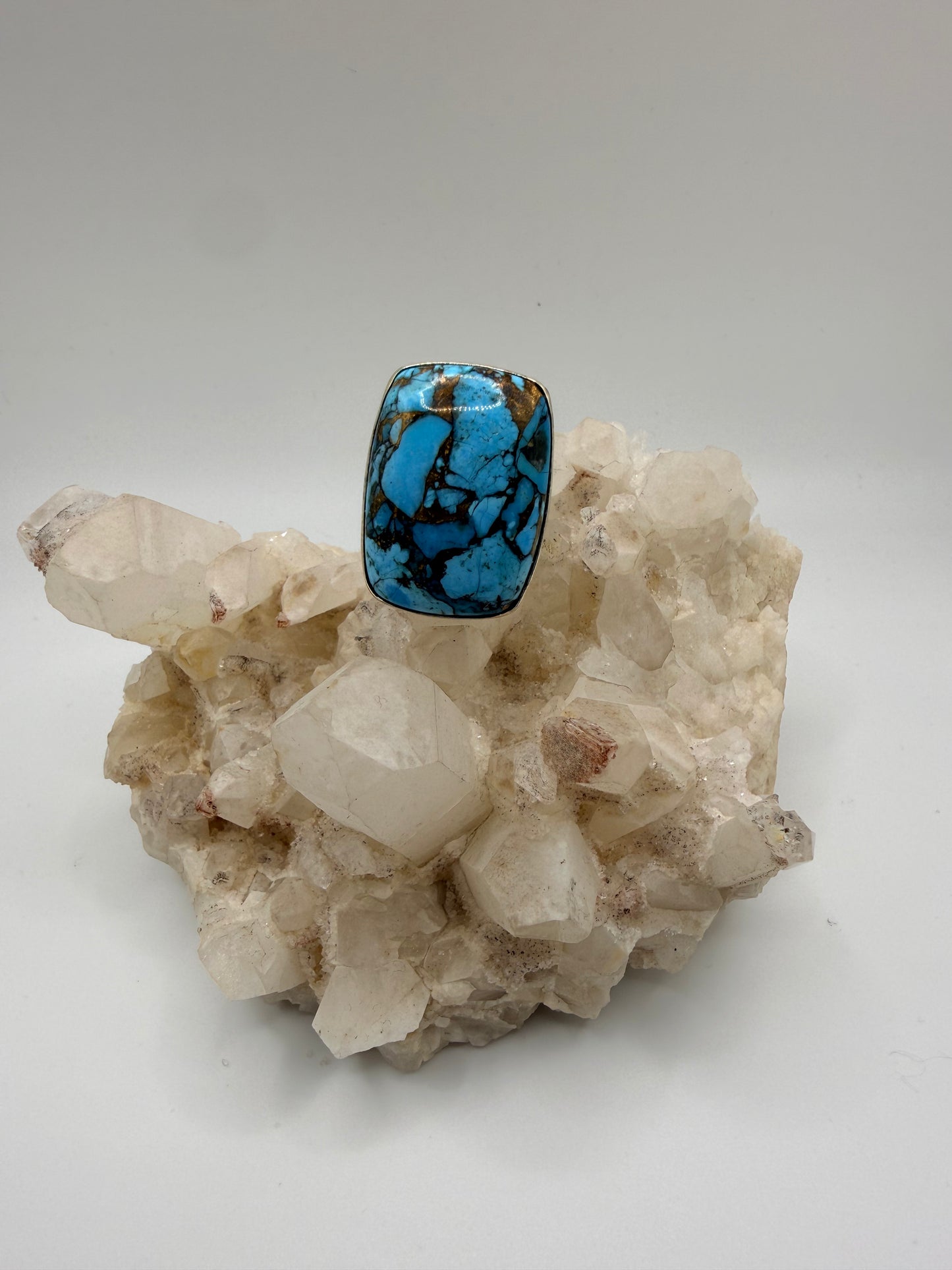 Rectangle Turquoise Ring