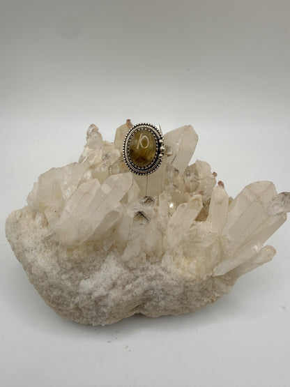 Rutillated Quartz Ring