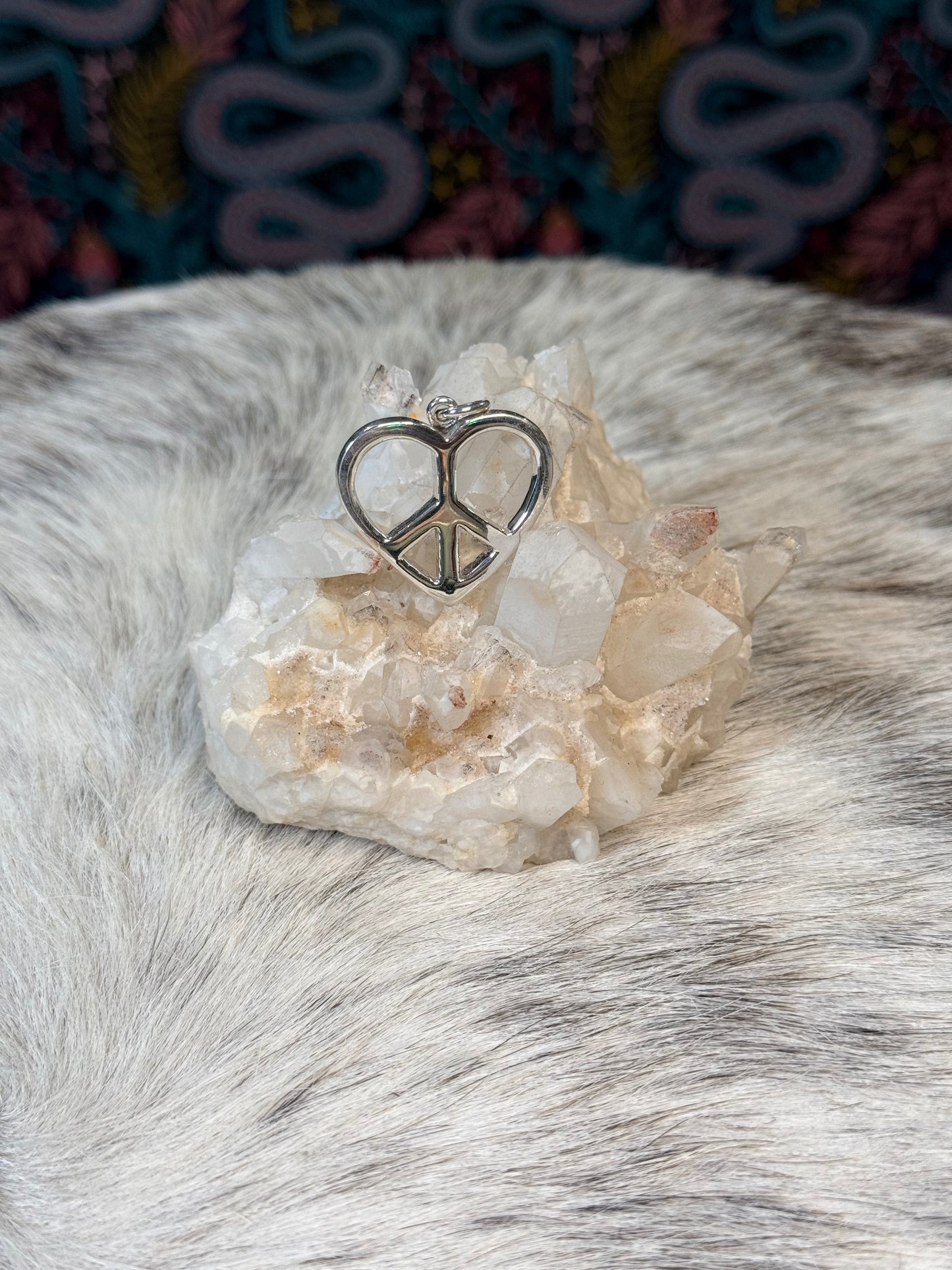 Peace Heart Pendant