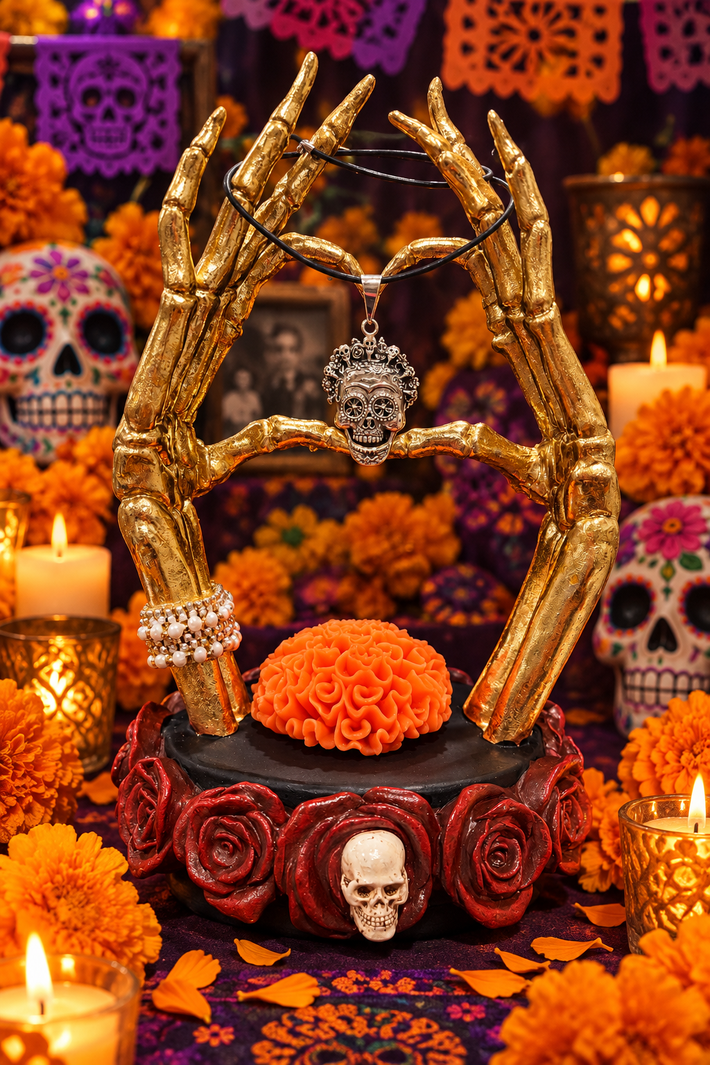La Calavera Eterna Pendant