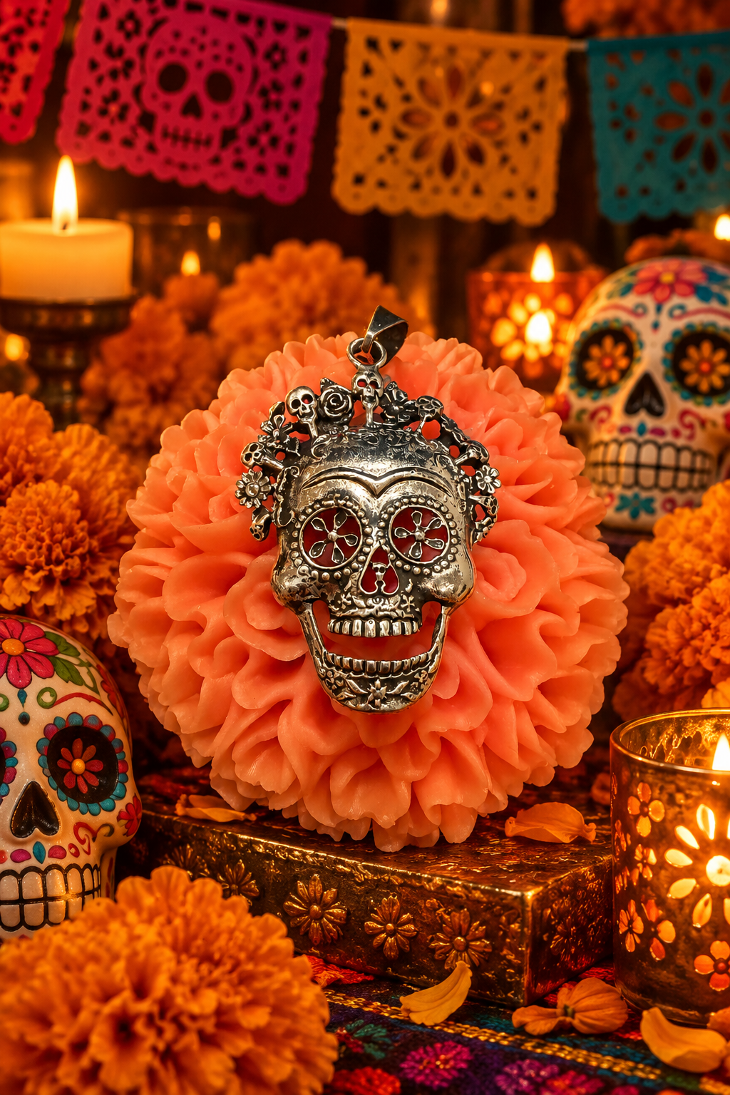 La Calavera Eterna Pendant