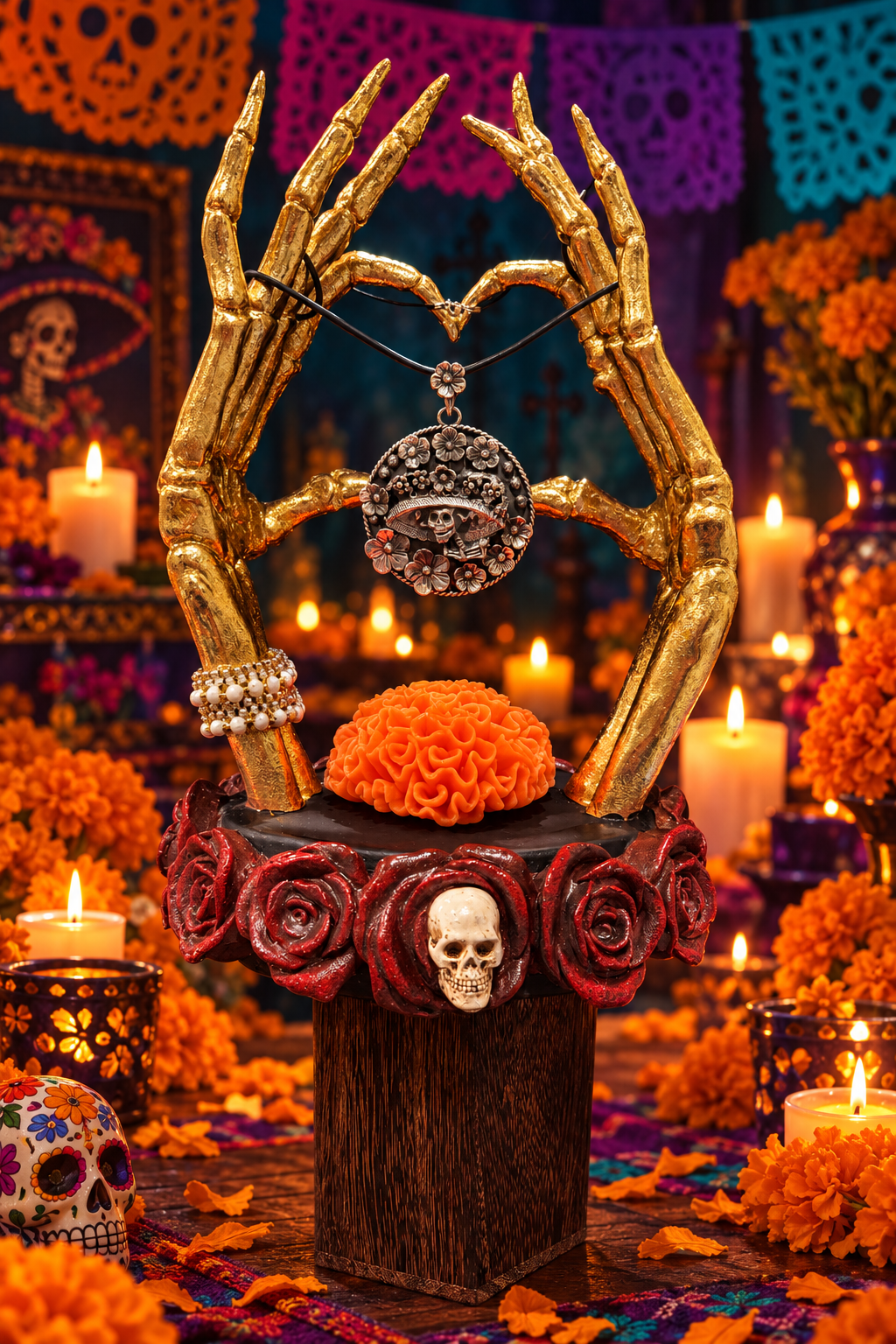La Catrina Eterna Pendant