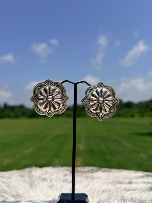 Blackgoat Concho Earrings