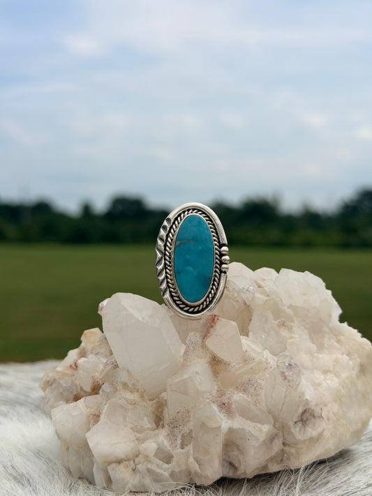 Oval Turquoise Ring