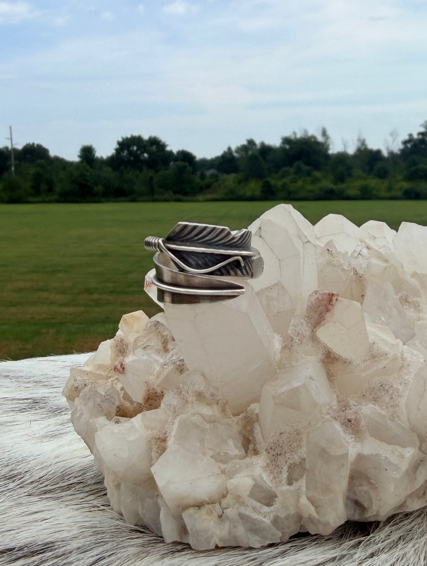 Native Feather Ring