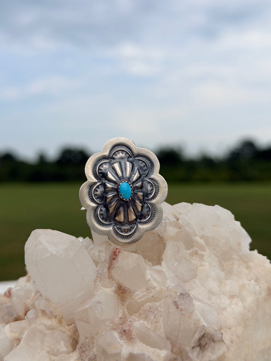 Raymond Benally Concho Ring