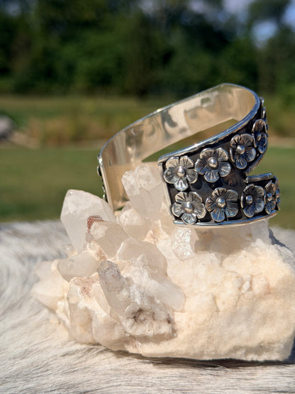 Double Row Wildflower Cuff