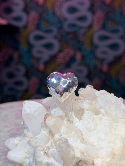 Hammered Heart Ring