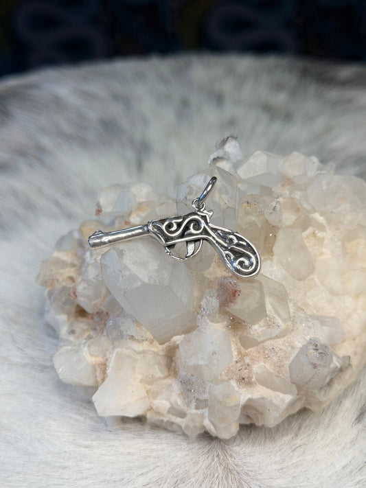 Fancy Handgun Charm