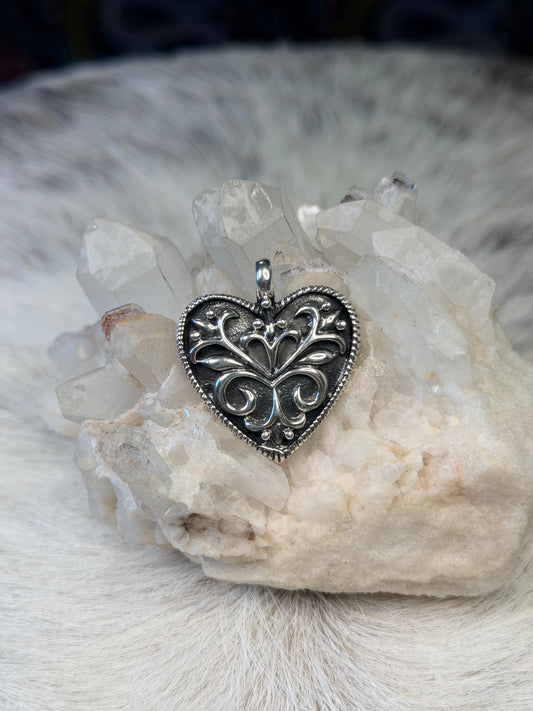 Baroque Heart Pendant