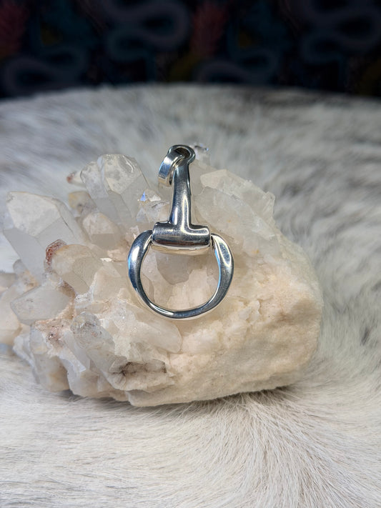 Large Snaffle Pendant
