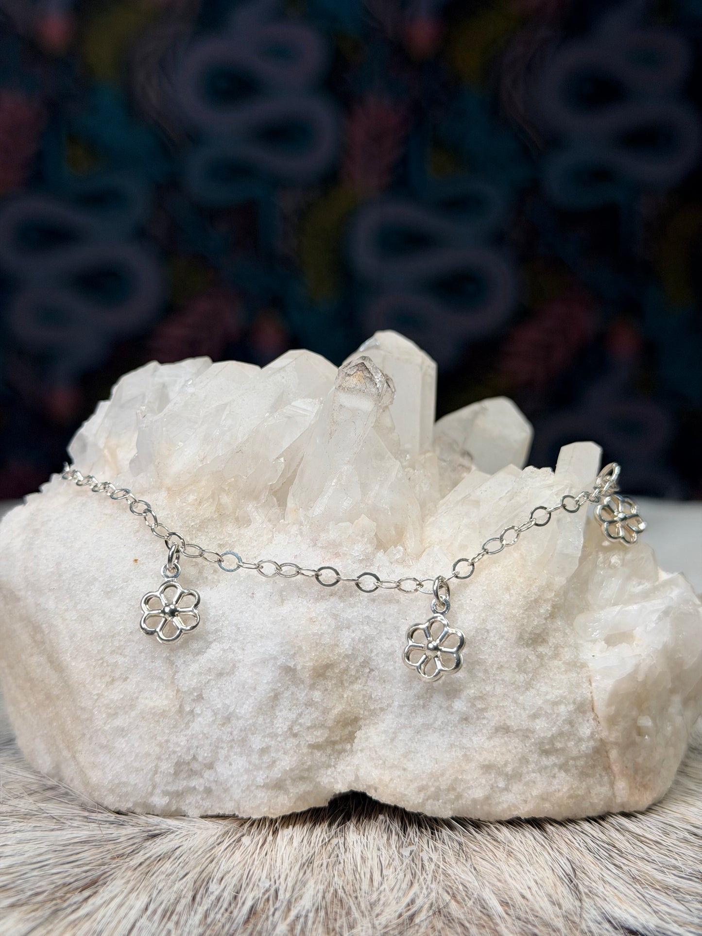 Daisy Flower Anklet