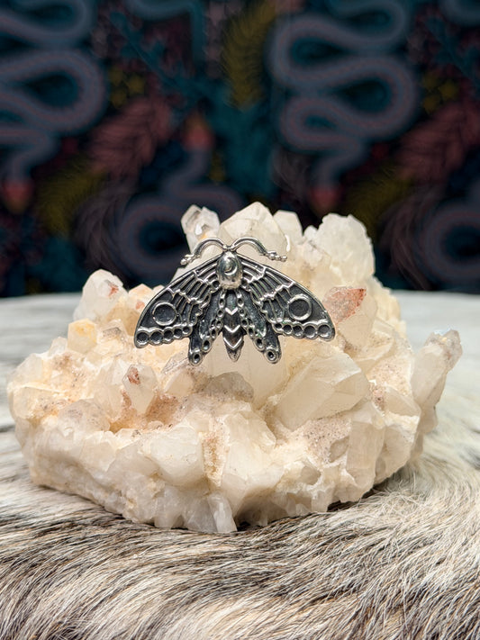 Adjustable Moth Ring