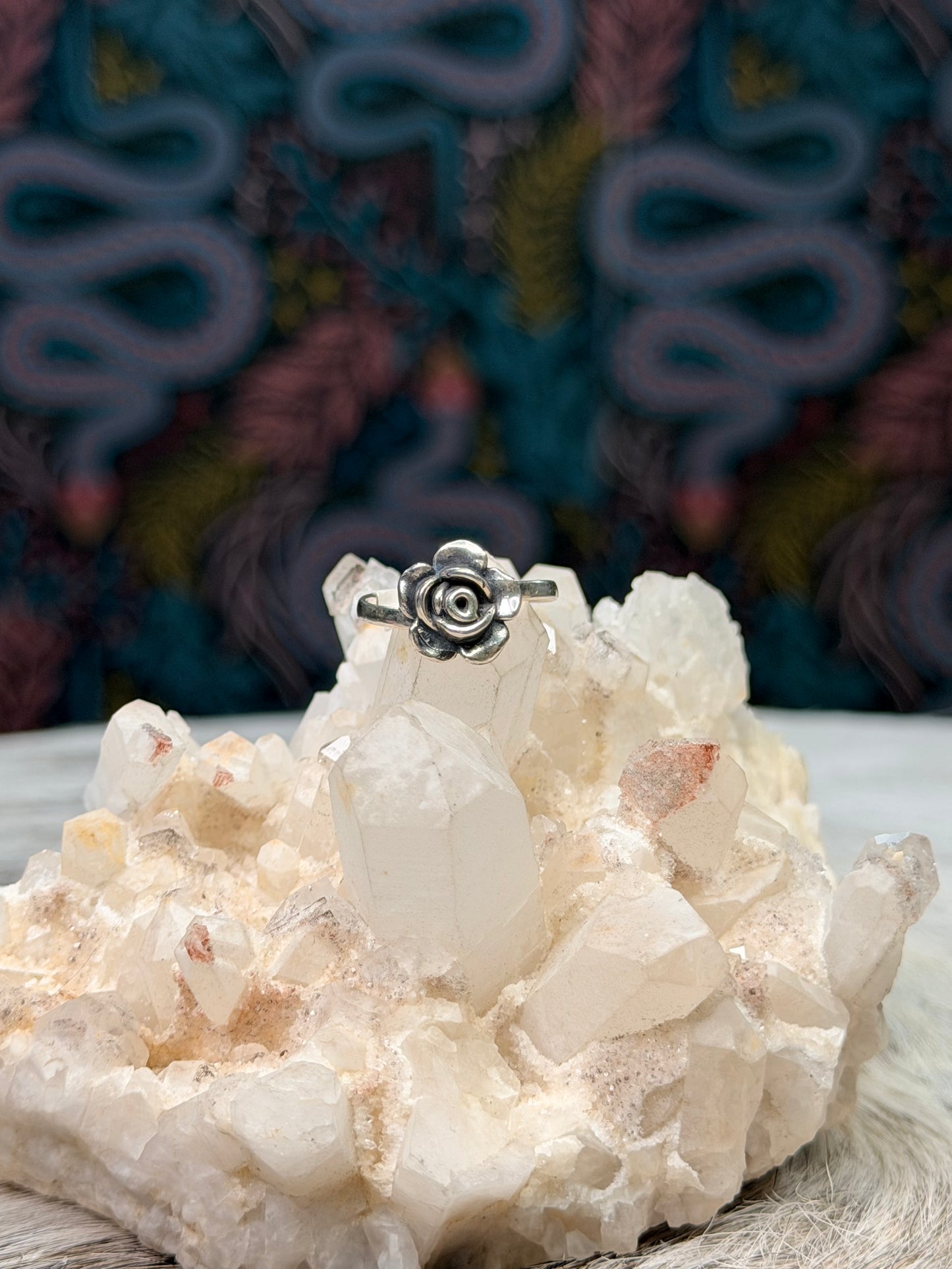 Adjustable Rose Ring