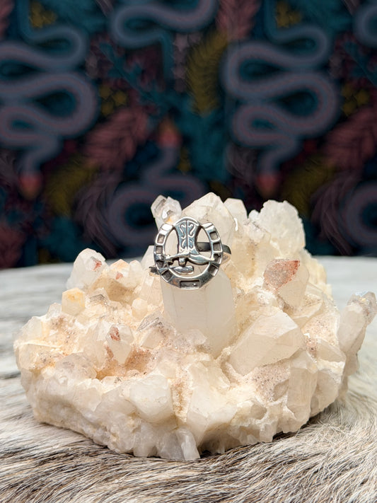 Adjustable Horseshoe & Boot Ring