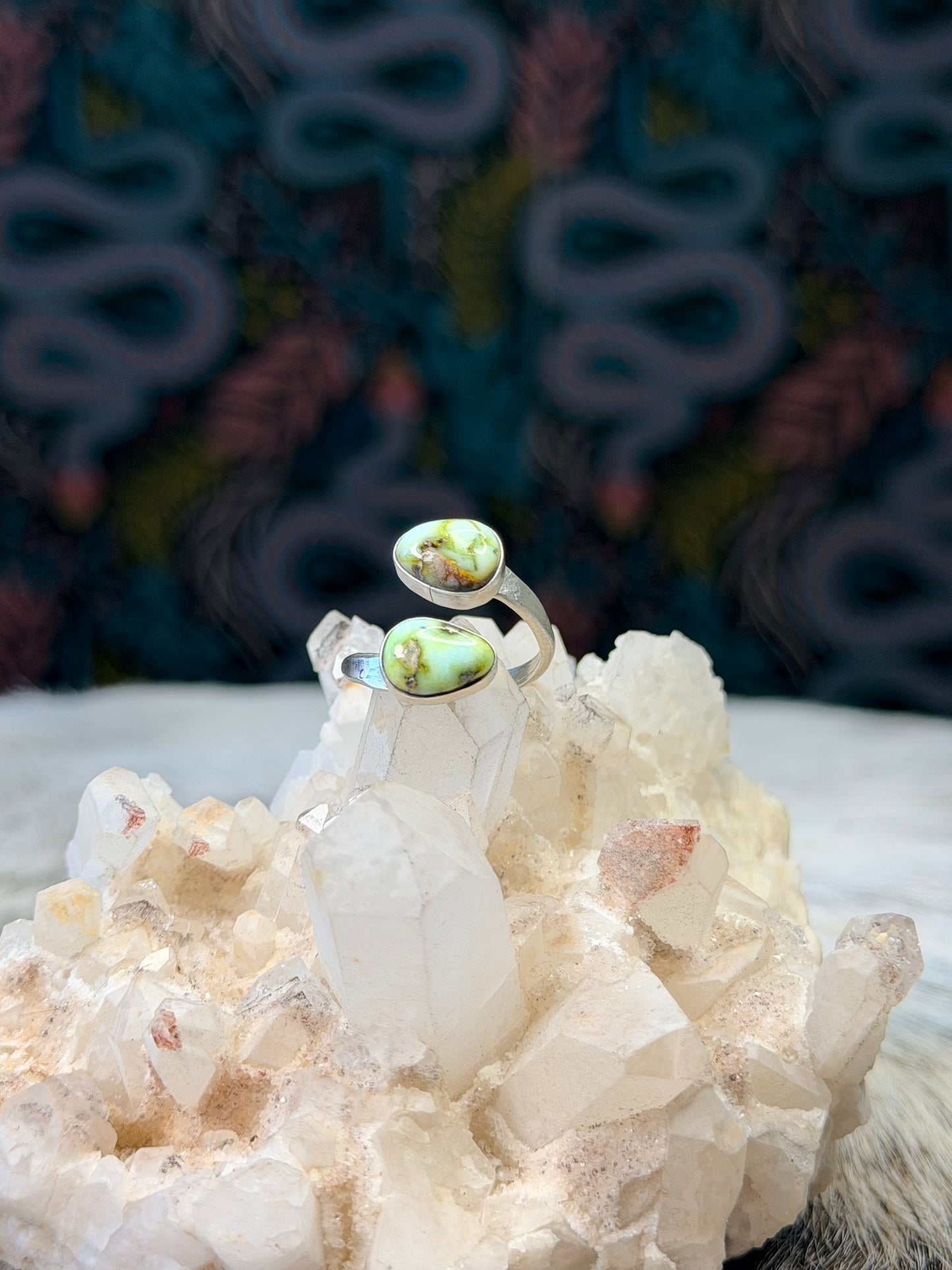 Bypass Turquoise Ring