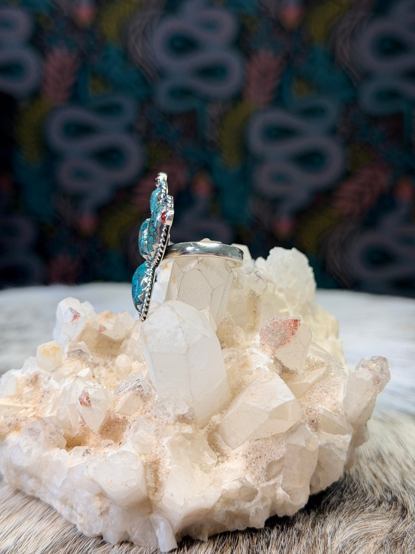 Cactus Turquoise Ring