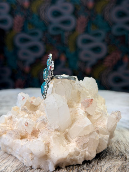 Cactus Turquoise Ring