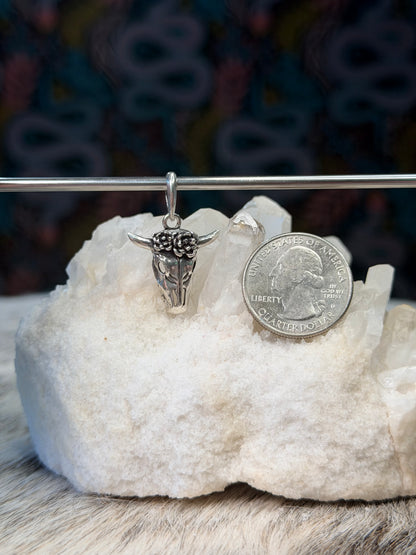 Small Longhorn Pendant