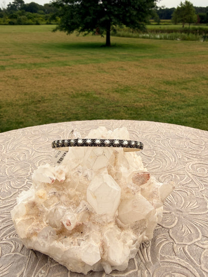 Thin Starburst Cuff