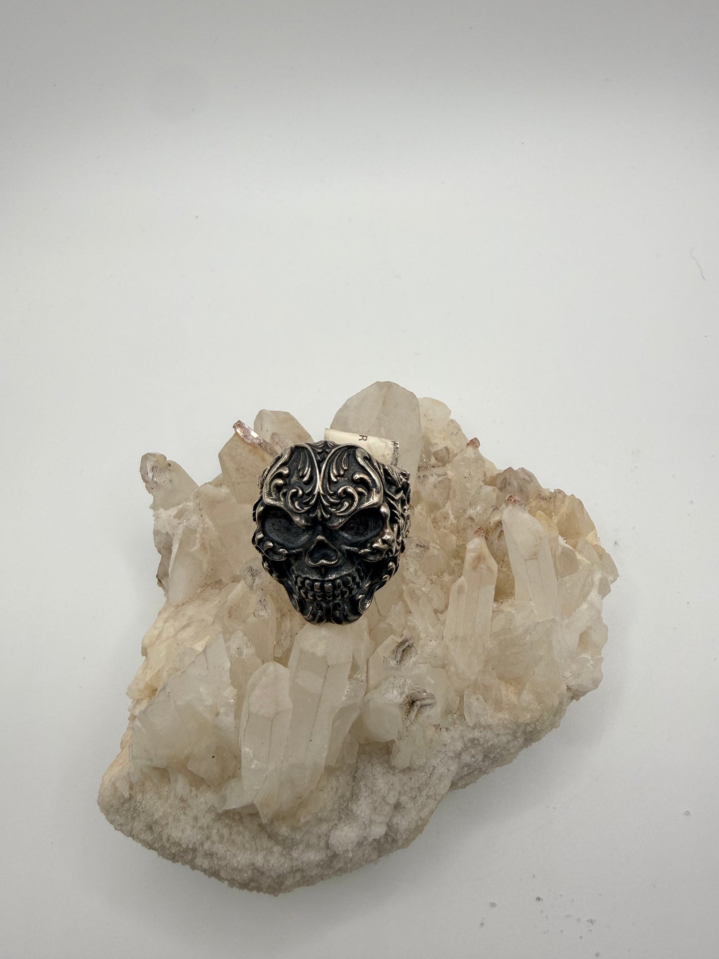 Filigree Skull Ring