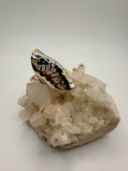 Hammered Knuckle Ring