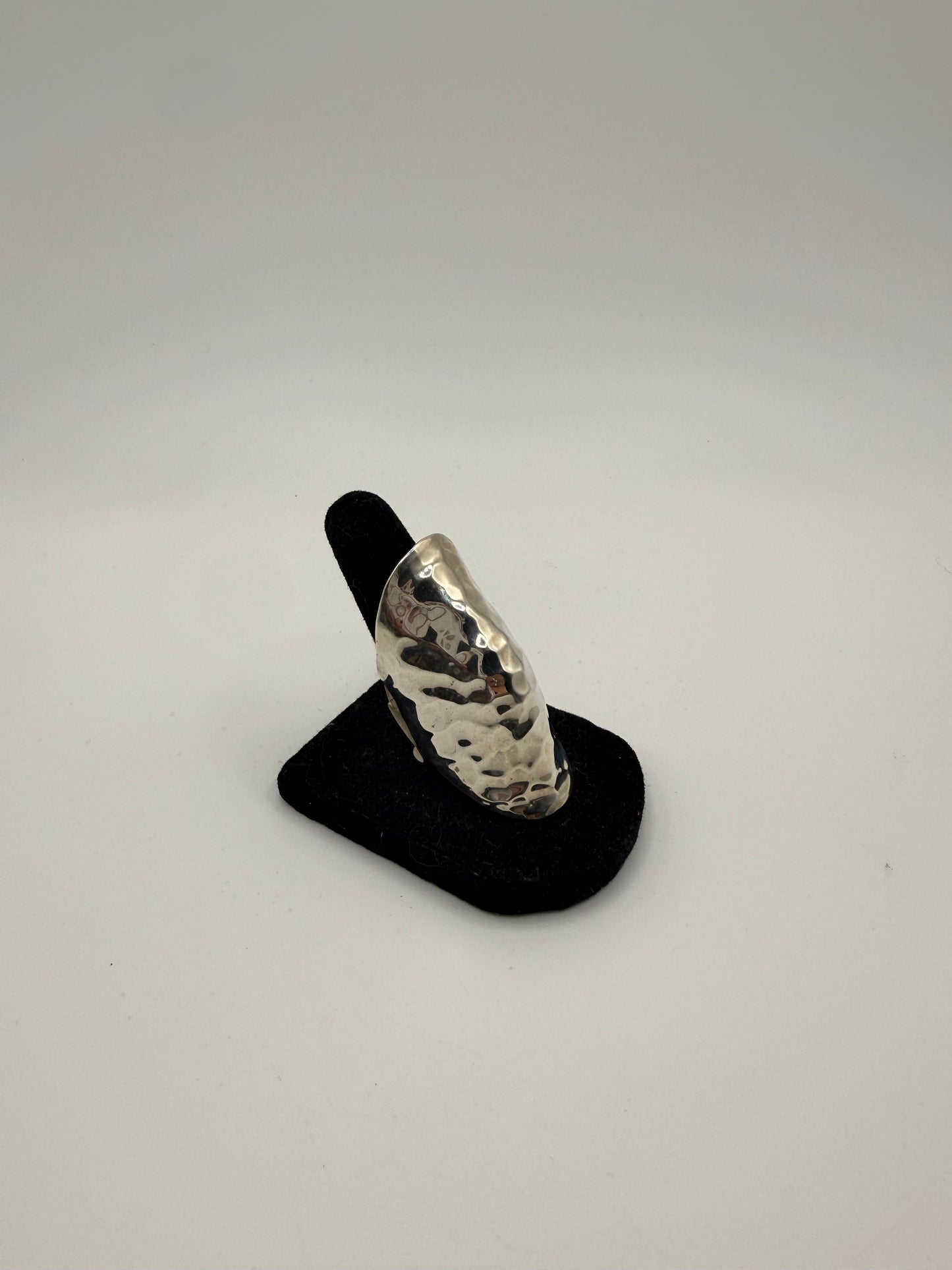 Hammered Knuckle Ring