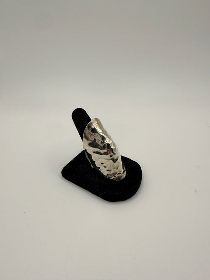 Hammered Knuckle Ring
