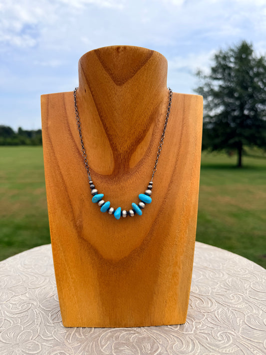 Nacozari Turquoise 7mm Chain Stacker
