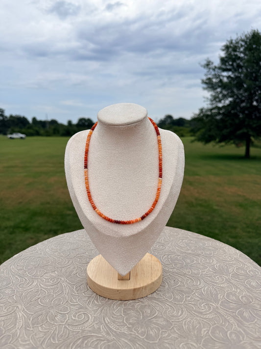 Mexican Fire Opal Necklace