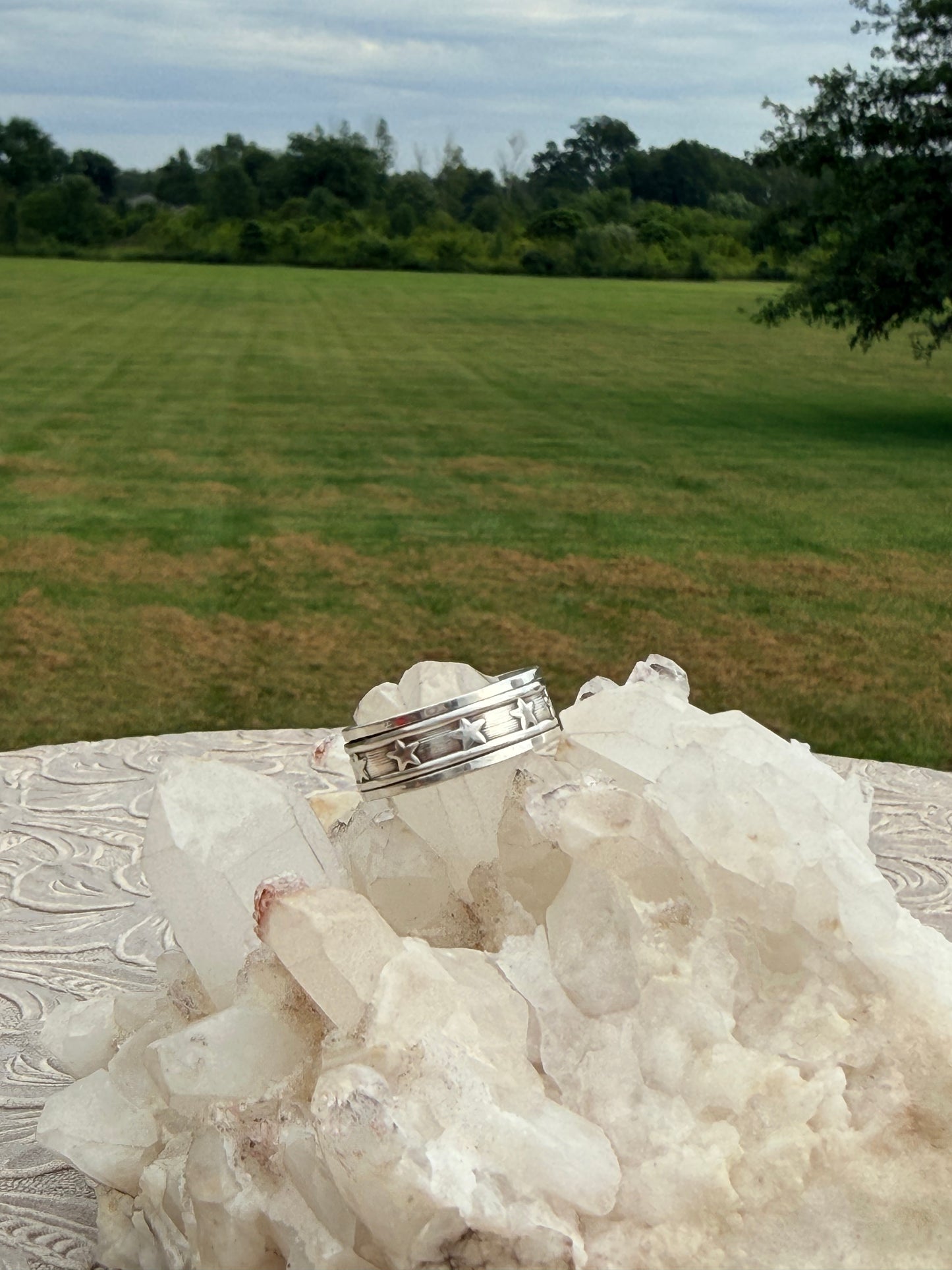 Star Spinner Ring